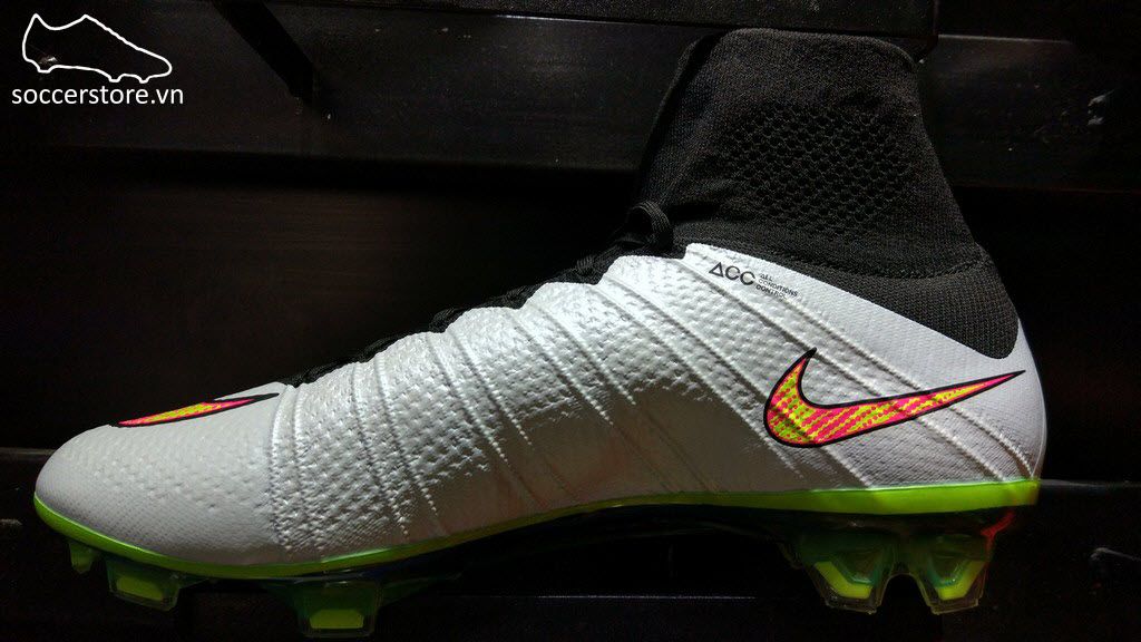 nike mercurial superfly white volt hyper pink